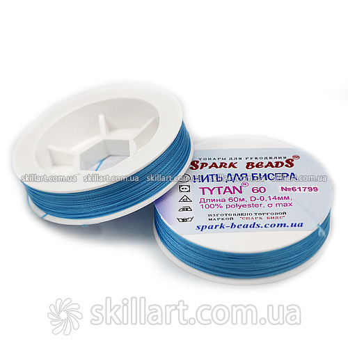 Нитки для бисера Tytan 60 Spark Beads (60м)